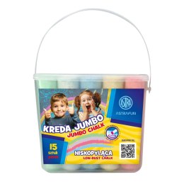 Kreda Astra Fun Jumbo kolor: mix 15 szt (330022004) Astra Fun