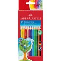 Kredki ołówkowe Grip 12 kol. Faber Castell (112412) Faber Castell