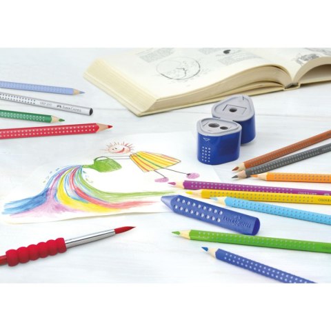 Kredki ołówkowe Grip 12 kol. Faber Castell (112412) Faber Castell