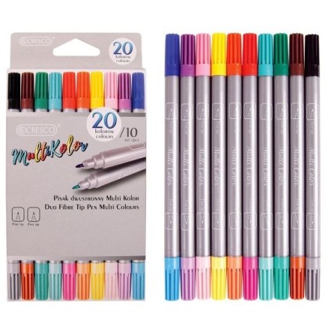 Marker specjalistyczny wkład mix okrągła końcówka Cresco (212302) Cresco