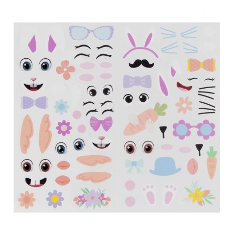 Naklejka (nalepka) Twarze Craft With Fun (553724) Craft With Fun