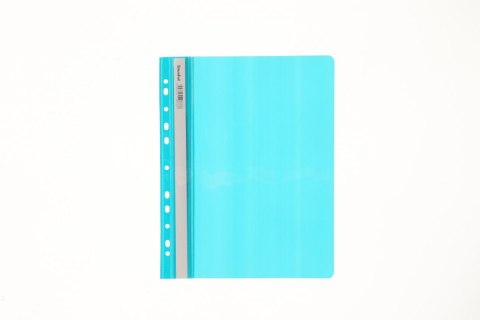 Skoroszyt ECOnomy A4 turkusowy polipropylen PP Biurfol (STP-02-14) Biurfol