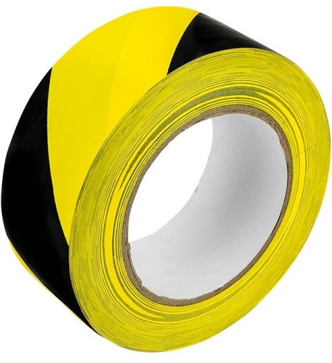 Taśma specjalnego przeznaczenia ostrzegawcza 48x50 [mm x m] czarno-żółta Grand (130-1960) Grand