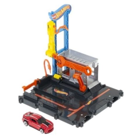 Tor wyścigowy City mały zestaw Hot Wheels (HDR24) Hot Wheels