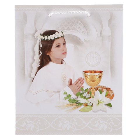 Torba prezentowa torebka komunia [mm:] 190x230x 100 Merigraf (T4) Merigraf