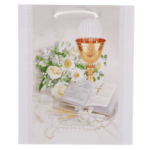 Torba prezentowa torebka komunia [mm:] 190x230x 100 Merigraf (T4) Merigraf