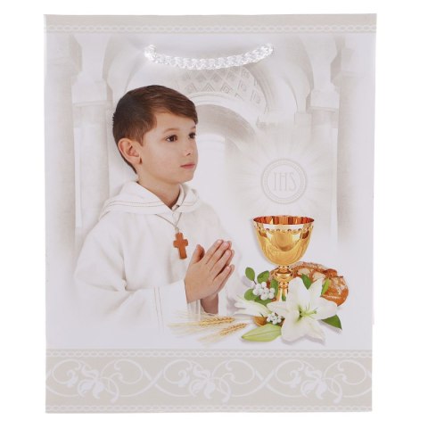 Torba prezentowa torebka komunia [mm:] 190x230x 100 Merigraf (T4) Merigraf