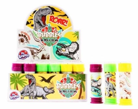 Bańki mydlane 55ML Dinozaury Mega Creative (468173) Mega Creative