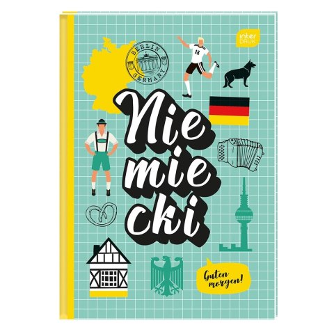 Brulion tematyczny A5 80k. krata Interdruk (BRA5NIE) Interdruk