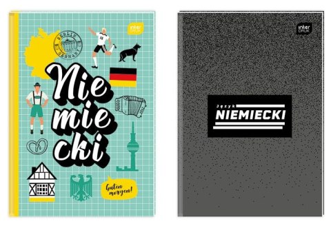 Brulion tematyczny A5 80k. krata Interdruk (BRA5NIE) Interdruk