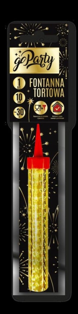 Fontanna tortowa 10 cm Go Party (10-1) Go Party
