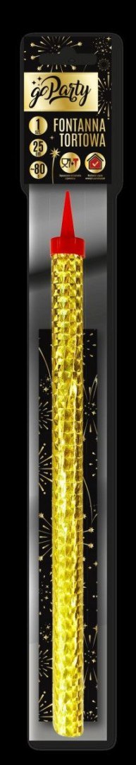 Fontanna tortowa 25 cm Go Party (21-1) Go Party