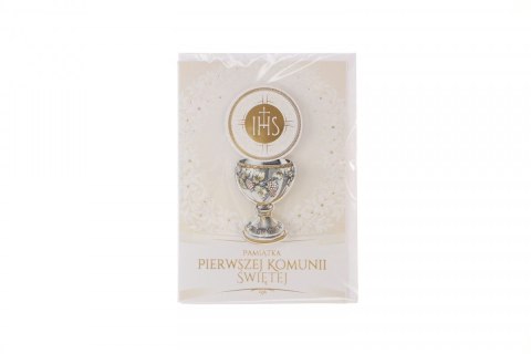Kartka składana Komunia B6 Ab Card (5902811209809) Ab Card