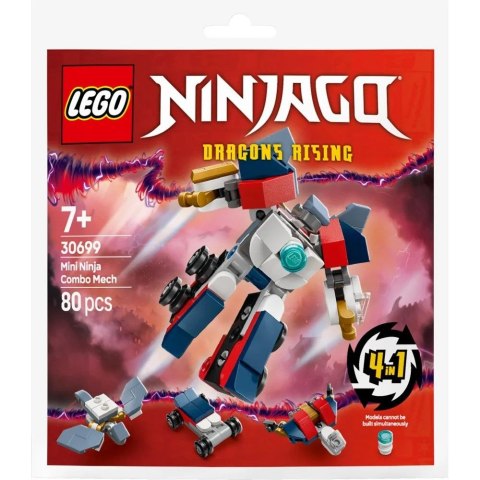 Klocki konstrukcyjne Ninjago Wielofunkcyjny minimech ninja Lego (30699) Lego