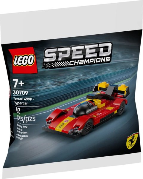 Klocki konstrukcyjne Speed Champions Ferrari 499P - hipersamochód Lego (30709) Lego