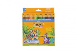 Kredki ołówkowe Bic KIDS SMOOTH 24KOL 24 kol. (525787) Bic