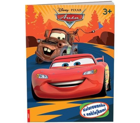 Książka dla dzieci Auta. Kolorowanka z Naklejkami Ameet (NA 9139) Ameet