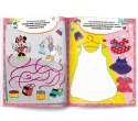 Książka dla dzieci Minnie. 100 brokatowych naklejek Ameet (NB 9104) Ameet