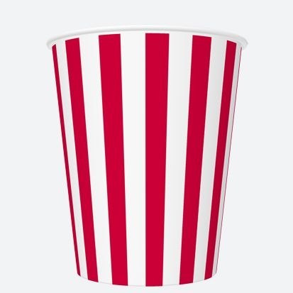 Kubek jednorazowy daisy papier 250ml Pol-mak (01) Pol-mak