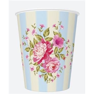 Kubek jednorazowy daisy papier 250ml Pol-mak (01) Pol-mak