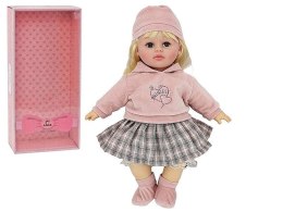 Lalka dziewczynka,szyte włosy, śpiewa i mówi po polsku, BOX [mm:] 400 Adar (603455) Adar