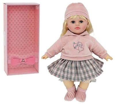 Lalka dziewczynka,szyte włosy, śpiewa i mówi po polsku, BOX [mm:] 400 Adar (603455) Adar
