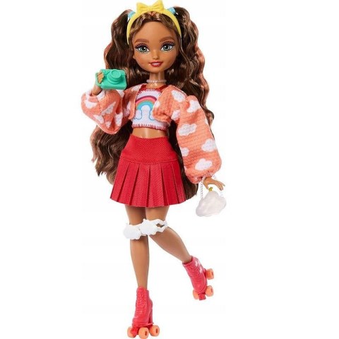 Lalka Dream Besties modowa Teresa na wrotkach + akcesoria [mm:] 290 Barbie (JFX98) Barbie