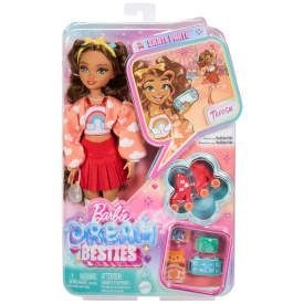 Lalka Dream Besties modowa Teresa na wrotkach + akcesoria [mm:] 290 Barbie (JFX98) Barbie