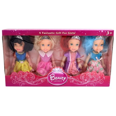 Lalka zestaw 6 szt. Lean (24518) Lean