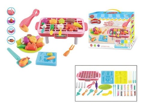 Masa plastyczna dla dzieci GRILL mix Bigtoys (BPLA2178) Bigtoys