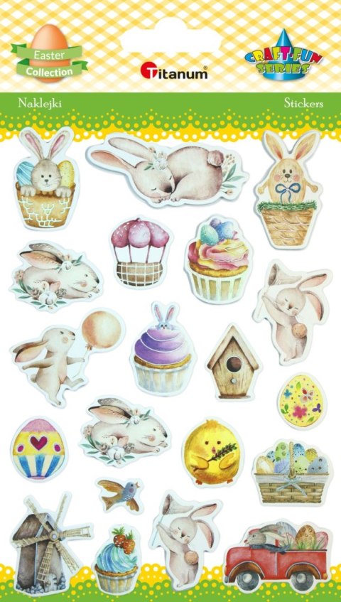 Naklejka (nalepka) Craft-Fun Series Wielkanoc Titanum (TZA-2) Titanum