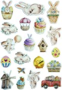 Naklejka (nalepka) Craft-Fun Series Wielkanoc Titanum (TZA-2) Titanum