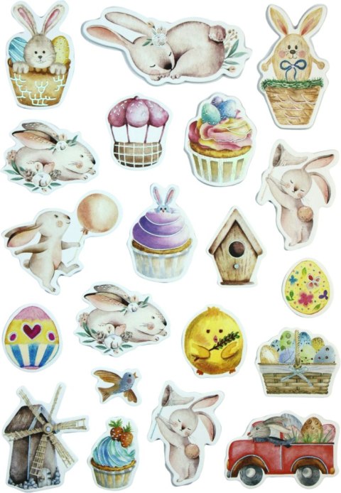 Naklejka (nalepka) Craft-Fun Series Wielkanoc Titanum (TZA-2) Titanum