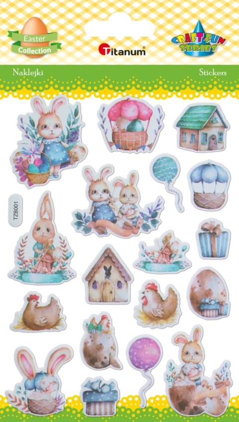 Naklejka (nalepka) Craft-Fun Series Wielkanoc Titanum (TZB-1) Titanum