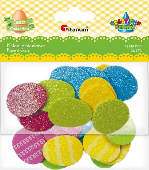 Naklejka (nalepka) Craft-Fun Series piankowe Pisanki Titanum (M-13) Titanum