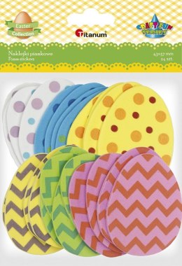 Naklejka (nalepka) Craft-Fun Series pisanki 43x57mm Titanum (E31) Titanum