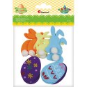 Ozdoba filcowa Craft-Fun Series Wielkanoc zajączki i pisanki Titanum (5005) Titanum