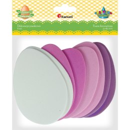 Ozdoba piankowa Craft-Fun Series Jajko 8 szt. Titanum (E16) Titanum