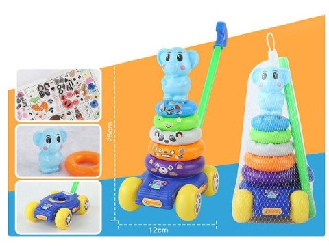 Pchacz SŁONIK Bigtoys (BKLO4584) Bigtoys