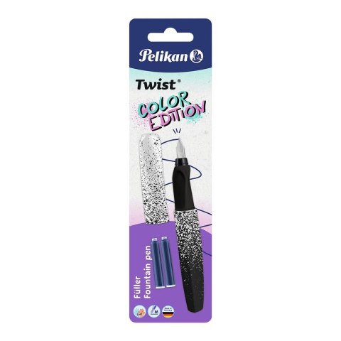 Pióro wieczne Twist biało-czarne Pelikan (300010108) Pelikan