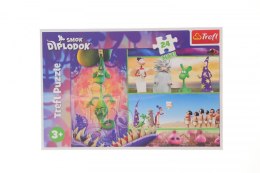 Puzzle Smok Diplodok 24 el. Trefl (14376) Trefl