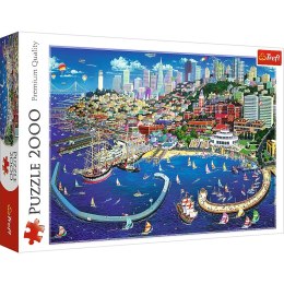 Puzzle Zatoka San Francisco 2000 el. Trefl (27107) Trefl
