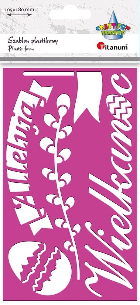 Szablon Craft-Fun Series Wielkanoc Titanum (DIY201103) Titanum