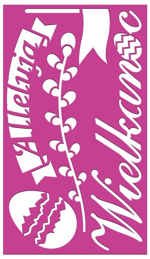 Szablon Craft-Fun Series Wielkanoc Titanum (DIY201103) Titanum