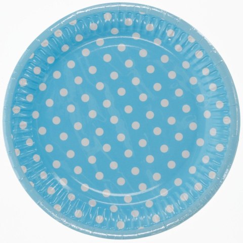 Talerz jednorazowy 18 cm papier śr. 180mm Pol-mak Pol-mak