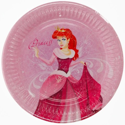 Talerz jednorazowy 18 cm papier śr. 180mm Pol-mak Pol-mak