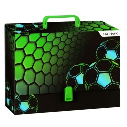 Teczka z szerokim grzbietem na klips Football A4 mix Starpak (559321) Starpak