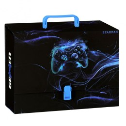 Teczka z szerokim grzbietem na zatrzask Pad A4 mix Starpak (553550) Starpak