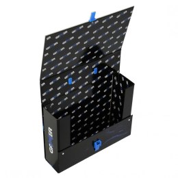 Teczka z szerokim grzbietem na zatrzask Pad A4 mix Starpak (553550) Starpak