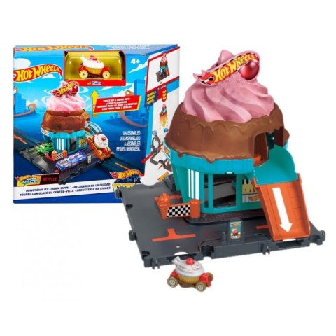 Tor wyścigowy City mały zestaw Hot Wheels (HDR24) Hot Wheels